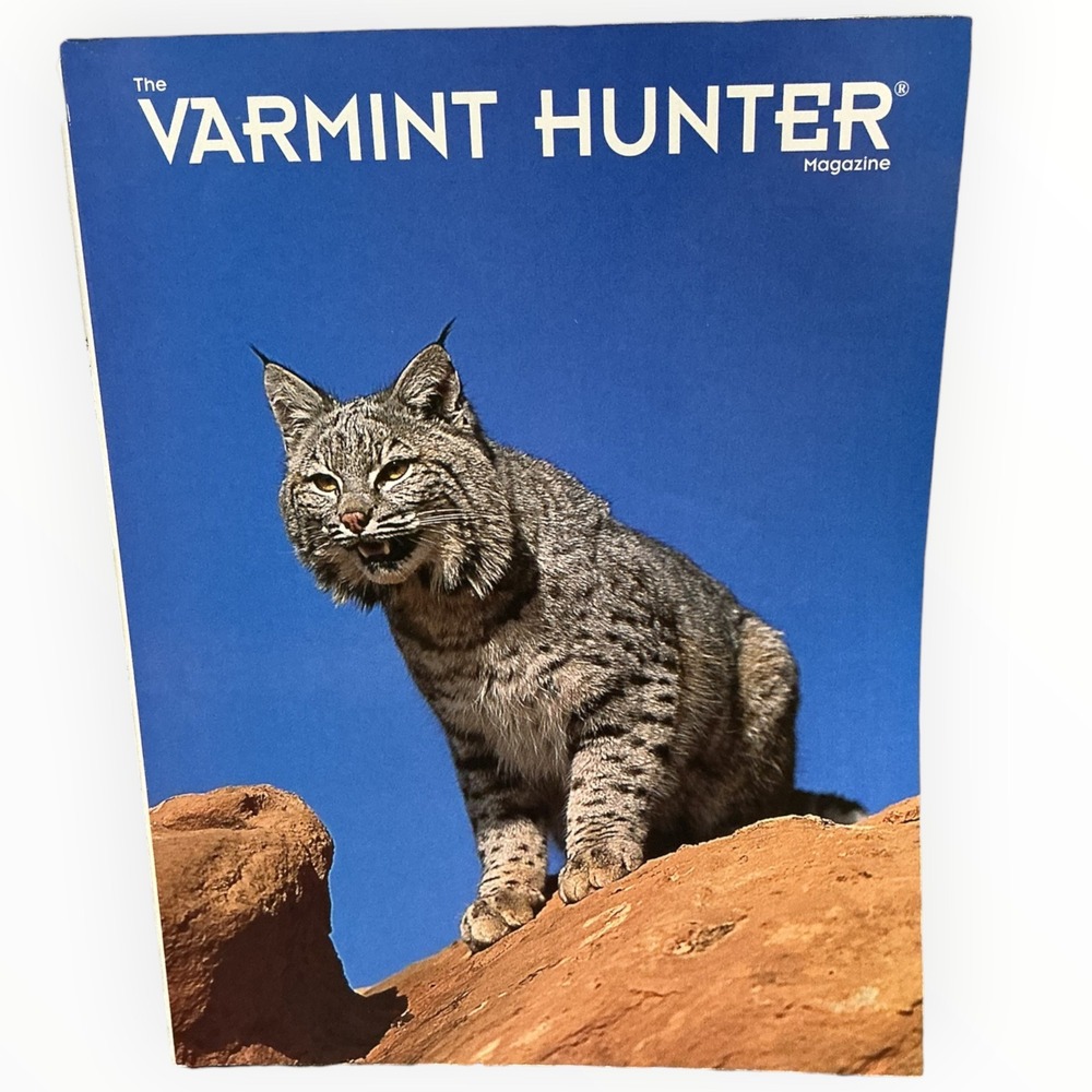 Varmint Hunter Magazine April 2004 Issue 50 Bobcat Coyote Groundhog Hunting